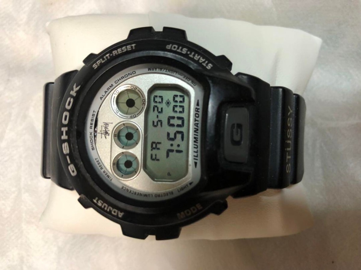 STUSSY×CASIO DW-6900SS-1EV Stussy 1st Vintage Casio G-Shock DW-6900SS-1EV Digital