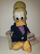 The Disney Store 10" Ebenezer Scrooge Bean Bag Plush NWT
