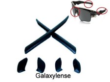 Earsock Nose Pad Rubber Kits For Oakley Fast Jacket XL Sunglasses Black