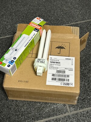 Osram Dulux D/E 18/865 G24Q-2 Vergl. Philips PL-C 18/865 Packetpreis 10 Stck