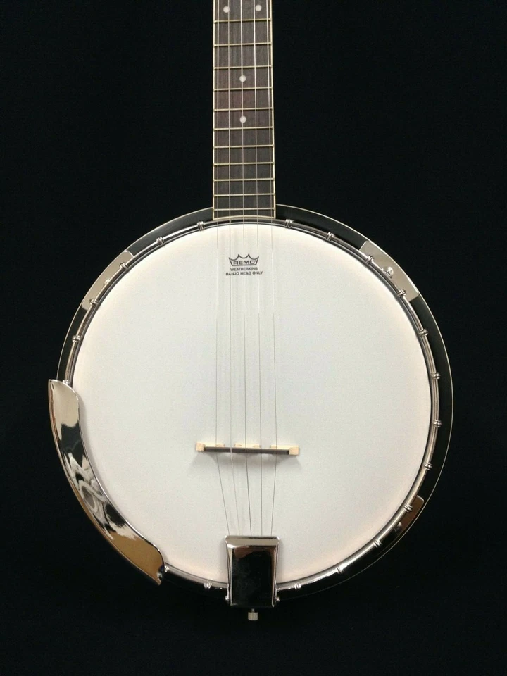 On Sale! Caraya BJ005 5-string Mahogany Resonator Banjo with bag and more - Image 2 of 4