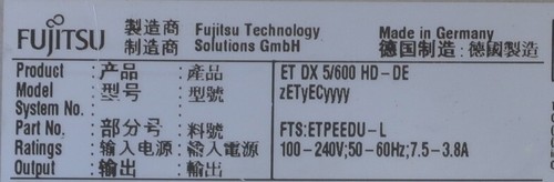 Fujitsu Eternus DX5/600 S3 HD-DE 60-Bay Drive Enclosure 240TB 2xIOM12G 2xFEM12G - Picture 8 of 8