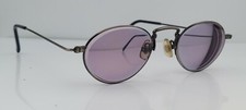 Vintage Wild Rose Eyewear 1 Gray Oval Sunglasses FRAMES ONLY Japan