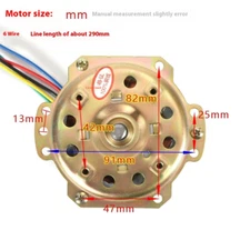 Heating and Cooling Fan Chiller Motor Copper Wire Air Conditioning Fan Parts