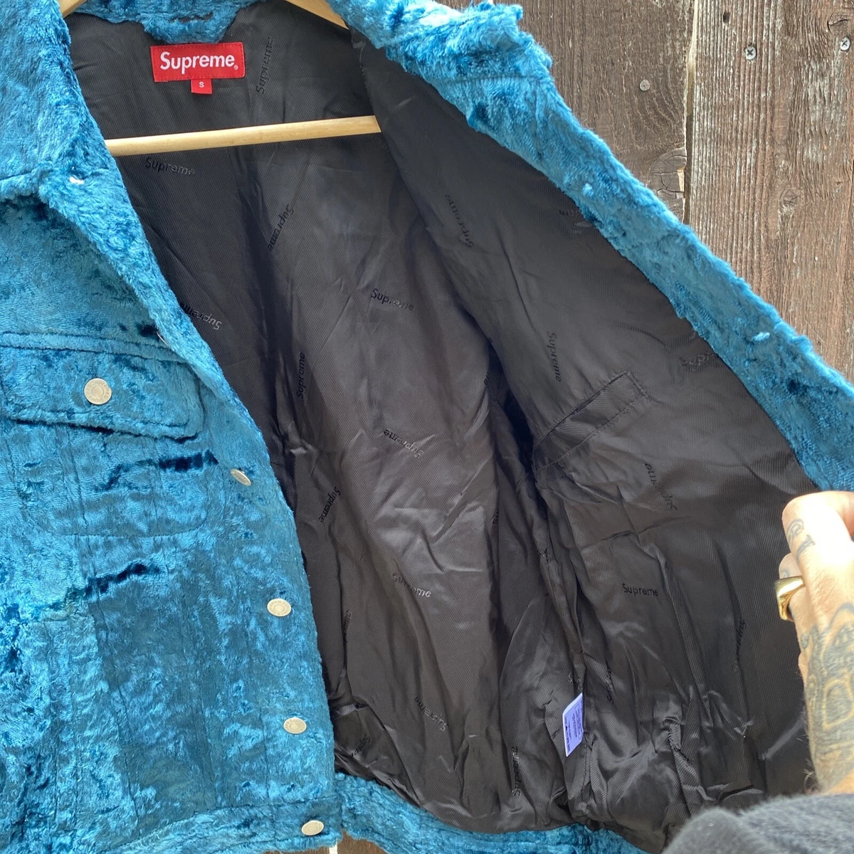 supreme FUZZY PILE TRUCKER JACKET | pcma.co.za