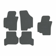 Velours Fußmatten für Seat Altea Bj. 2004 - 2009 Passend Automatten GRAU STD 4+1