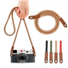 Camera Strap Vintage 100cm Camera Rope Strap Neck Shoulder Belt Strap for Mir...