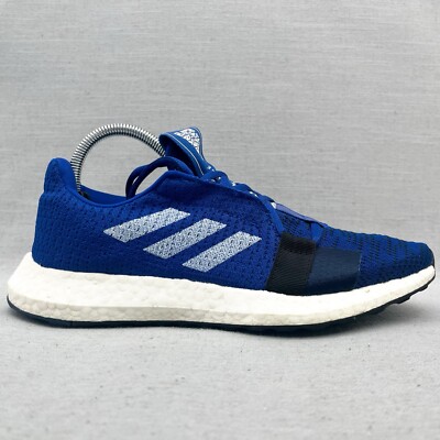 Adidas Womens 8 SenseBoost Go Runing Shoes Collegiate Royal Blue Comfort Walking