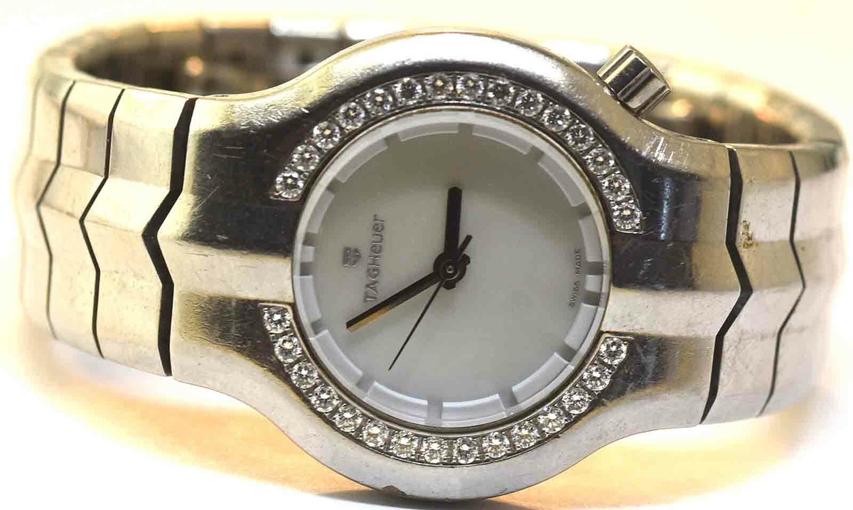 TAG Heuer - Alter Ego Stainless Steel Diamond Bezel Watch | eBay display picture 1