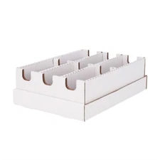BCW Corrugated Cardboard 6 Cell Trading Card Cargo Storage Box