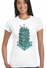 Sound Zone - Womens Funny T-Shirt Music DJ Decks Hi-Fi Stero Speakers Headphones