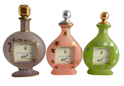 1997 3 Torragrafics Frame Scents Perfume Bottle Oil Diffuser 7x4 Made Indonesia