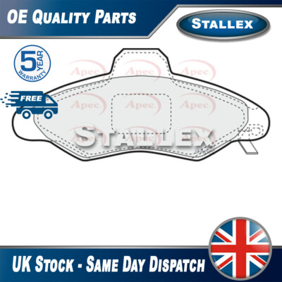 Fits Ford Escort 1.3 1.4 1.6 1.8 D TD Brake Pads Set Front Stallex 1048310