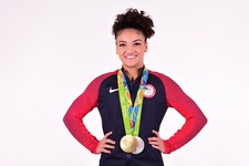 Olympic Gymnast Laurie Hernandez 5X7 Glossy Photo
