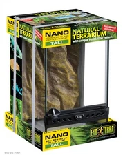 EXO TERRA NANO TALL TERRARIUM - 8 x 8 x 12 IN