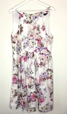 Torrid Floral Chiffon Skater Dress High Neck Torrid 2/2X 18-20 NEW