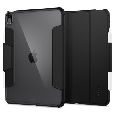 For iPad 10.2-inch | Spigen Ultra Hybrid Pro Built in Kickstand Clear Case