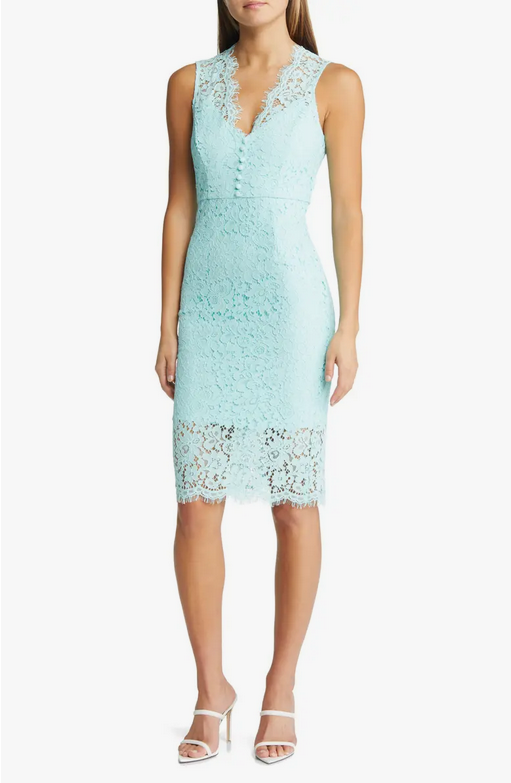 Bardot Milana Lace Sheath Dress Sz 8 $149 *1039