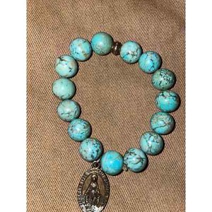 Vintage mother Mary bracelet
