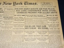 1917 JANUARY 2 NEW YORK TIMES - TURKEY CLAIMS NEW FREEDOM - NT 8732