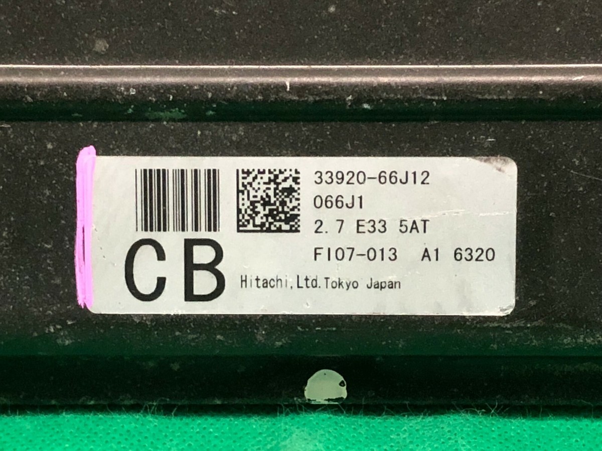 06 SUZUKI GRAND VITARA 2.7 AUTO CA ECU ECM PCM CONTROL MODULE