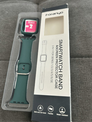 Apple Watch bang with screen protector fits 1-6 plus Se