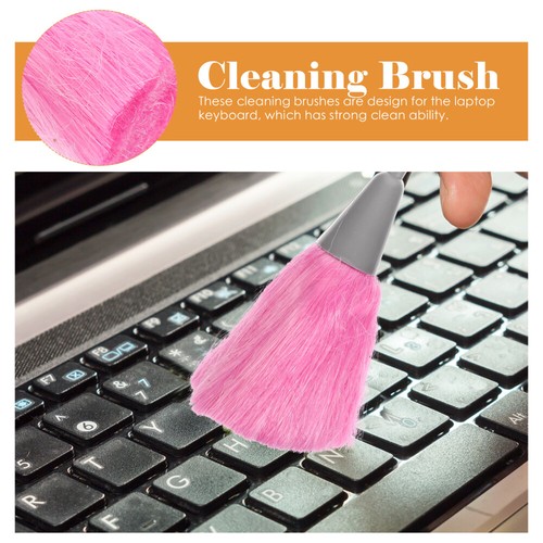 3PCS Keyboard Cleaning Brushes Tabletop Dust Cleaning Brushes Small Brushes - 第 9/12 張圖片