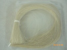 Horse Hair, Natural White, 1 Ounce, 13-15 Inch