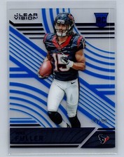 2016 Panini Clear Vision Will Fuller RC Blue #ed 44/99 Texans 