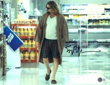The Big Lebowski Jeff Bridges Signed Autograph 11x14 Photo Beckett BAS The Dude