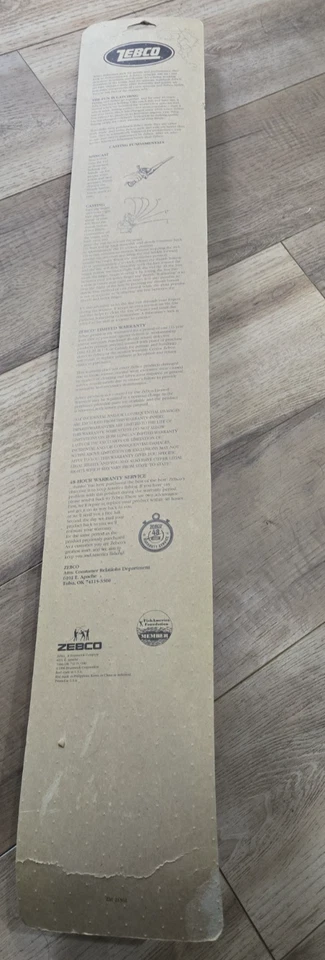 VINTAGE 1996 ZEBCO 404 SPINCAST COMBINACIÓN VARILLA Y CARRETE NUEVO SELLADO EN PAQUETE Foto 3 de 4