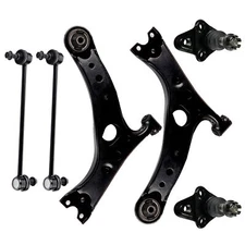 6pcs Front Lower Ball Joints Control Arms For 2001-2005 Toyota RAV4 K90309