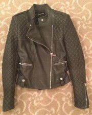 Barbara Bui Leather Outer Shell Coats, Jackets & Vests Motorcycle