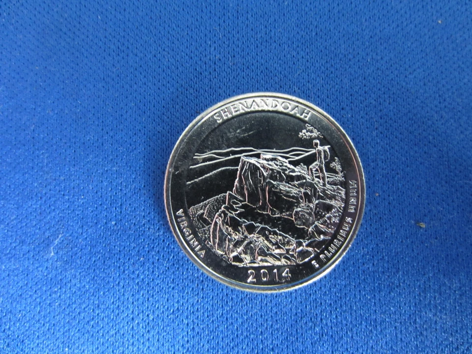  2014-S SHENANDOAH VA America Beautiful Quarters - CLAD Gem-BU - Image 3 of 3