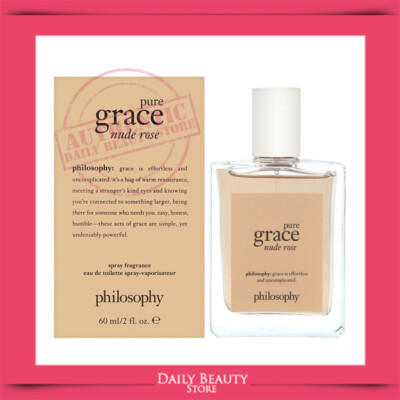 Philosophy Pure Grace Nude Rose Spray EDT 60ml 2oz SEALED FAST SHIP