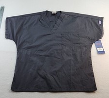 Cherokee Womens Gray XS New Scrub Top