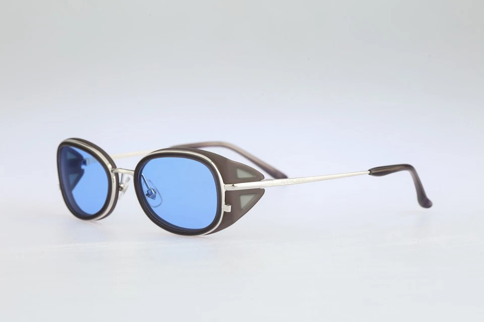 Jean Paul Gaultier 56-0042, Gafas de sol vintage años 90 steampunk protectores laterales Nuevo de Lote Antiguo Foto 2 de 4