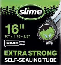 Slime Extra Strong Self-Sealing Tube 16" x 1.75-2.125 Schrader Valve