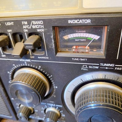 National RF-2800 Proceed Shortwave BCL Radio Vintage Japan Power