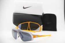 NEW NIKE FLYFREE FV2387 012 GRAY YELLOW AUTHENTIC SUNGLASSES 59-14