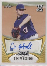 2021 Leaf Draft Base Auto Gold Gunnar Hoglund #BA-GH1 Auto i6j