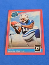 2018 Daurice Fountain RATED ROOKIE RC Panini Donruss Optic #183 Pink Prizm 