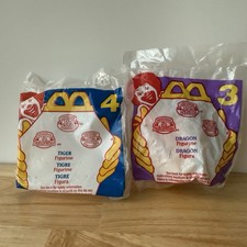 New McDonalds Happy Meal Toy Littlest Pet Shop Tiger Dragon SEALED 1995