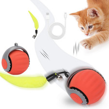 Speedy Tail 2.0 - Automatic Moving Cat Toy Ball with Interactive Tail New
