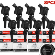 8pcs Genuine Ignition Coils Motorcraft Dg508 Ford F150 4.6l 5.4l 6.8l 3w7z12029a