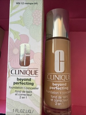 Clinique Beyond Perfecting Foundation + Concealer WN 12 Meringue Neu in OVP