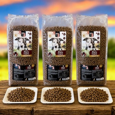 HAPPY FOR Dogs PURE CARE Hundetrockenfutter Geflügel 3 x 3 kg
