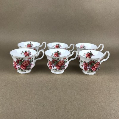 Royal Albert Centennial Rose Set 6 Tassen
