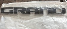 2017-22 Jeep Grand Cherokee Front Door Grand Emblem Badge Nameplate 2021 2020