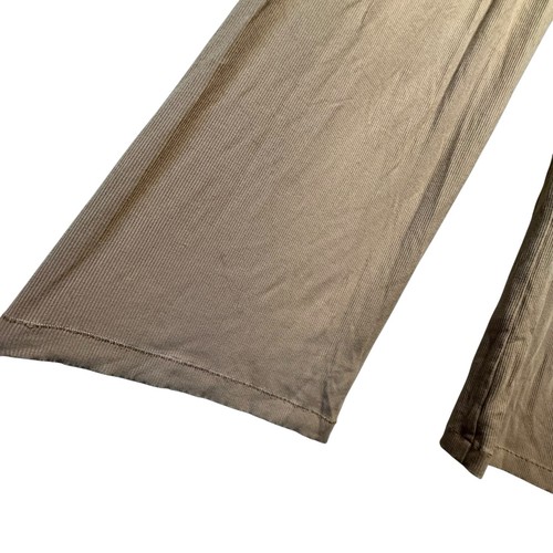 SKIMS Kim Kardashian Soft Lounge Ribbed Drawstring Sleep Pants Camel Brown M - Picture 3 of 8